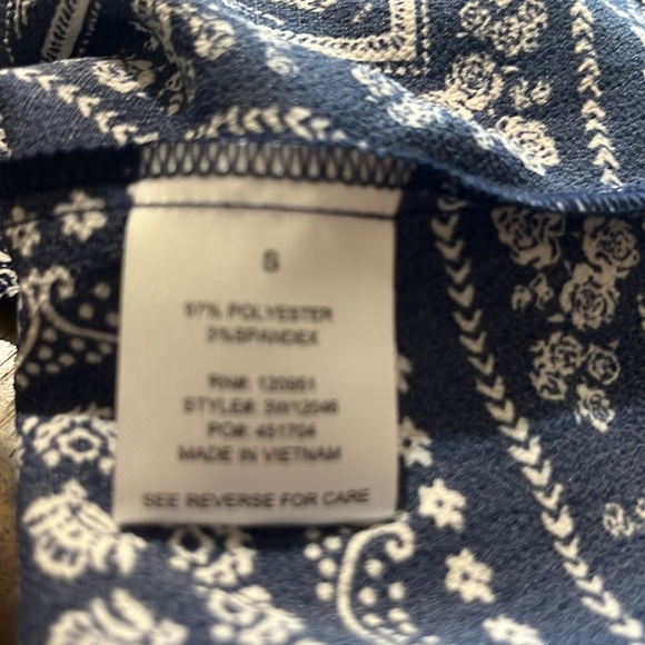 WOMEN’S SZ SMALL TOP HIPPIE ROSE NWT #311 - Picture 7 of 7